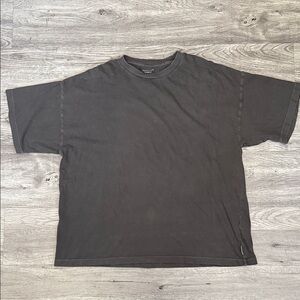 American Eagle Outfitters Grey Short Sleeve Crewneck Tee